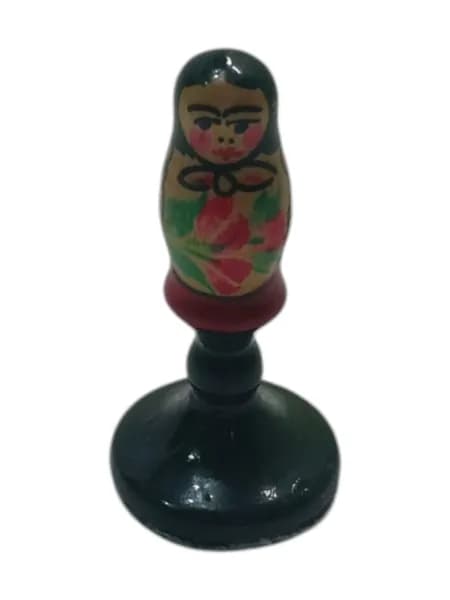 Советская коллекционная шахматная фигура пешка, сделано в СССР.