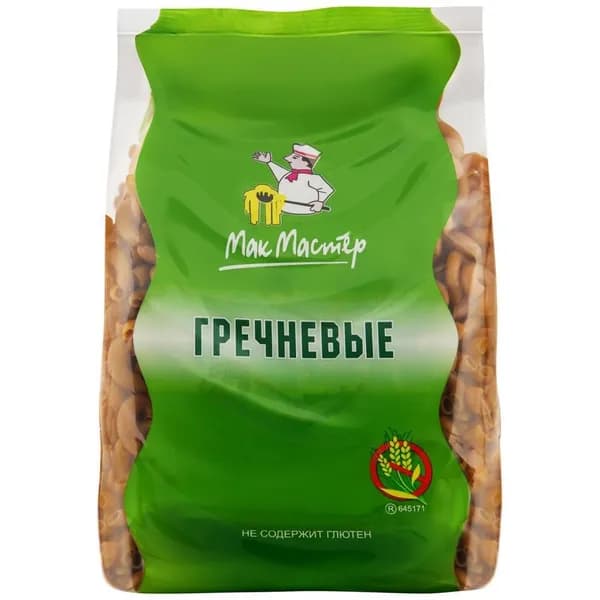МакМастер Макаронные изделия "Гречневые" рожок 300 гр/