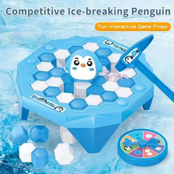 Чья льдина крепче? / Настольная игра Лас Играс KIDS / Спаси пингвина! Для всей семьи