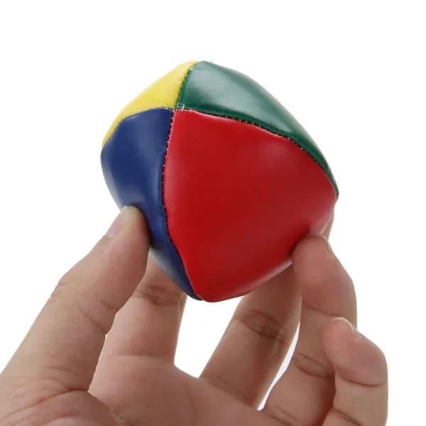 PU-мешочек для жонглирования, диаметр 5 см, комплект из 5 штук