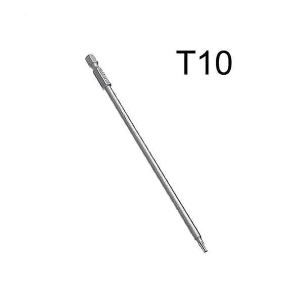 1 шт. Магнитный наконечник для отвёртки Torx, длина 150 мм, T8, T10, T15, T20, T25, T27, T30, T40
