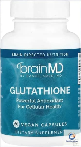 BrainMD Глутатион Ультра - Антиоксидантная Поддерживающая Добавка - 60 Капсул