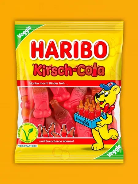 Мармелад HARIBO Kirsch-Cola (Вишневая кола) 175г Германия