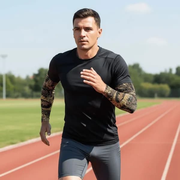 Спортивный компрессионный нарукавник