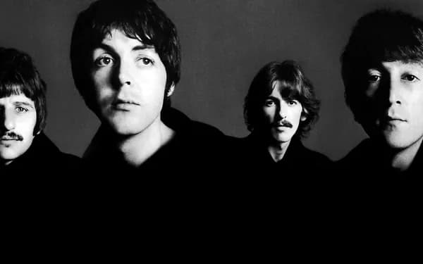 Плакат Постер The Beatles Битлз Рок Группа Джон Леннон Пол Маккартни
