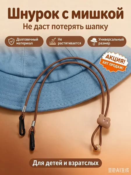 Шляпа Чин Шнур