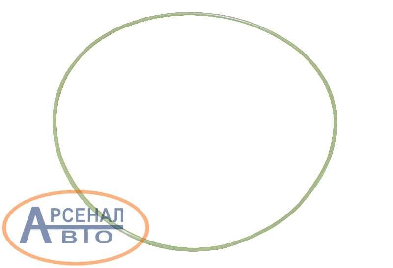 Кольцо гильзы уплотнительное Ямз-650, 10 верхнее 129-2 зелёный силикон (строймаш) 650, 1002031