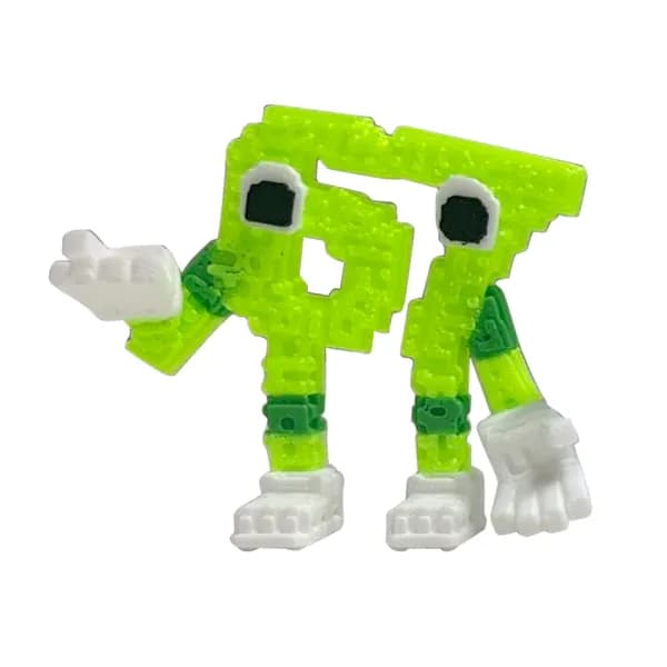 3D-печать фигурка Brainrot SammyJandel зелёного цвета