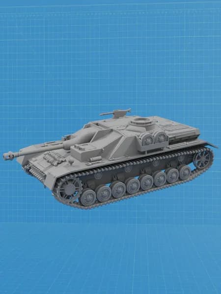 Stug IV Late макет танка демонстрационный 1 72
