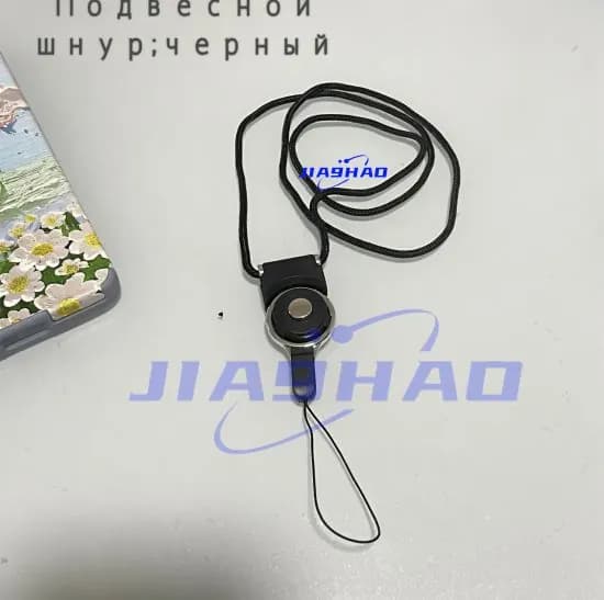 Подвесной шнур;черный * 2;используется для мобильных телефонов;U-образного диска;и других предметов для переноски