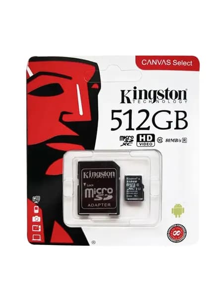 Карта памяти Micro SD 512 Гб - Карта памяти с переходником micro SD card + adapter / для телефона видеорегистратора