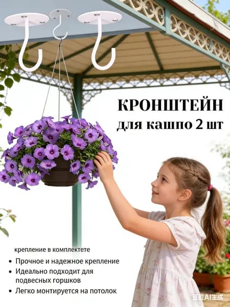 Кронштейн для кашпо