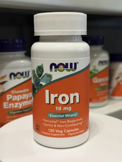 Iron 18 mg - Железо 120 капсул