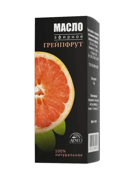 Эфирное масло Aveo "Грейпфрута", 100% натуральное, 10 мл