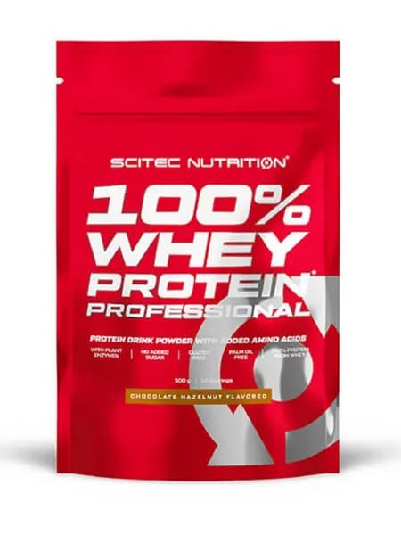 Сывороточный протеин Scitec Whey Protein 500 гр Шок фундук