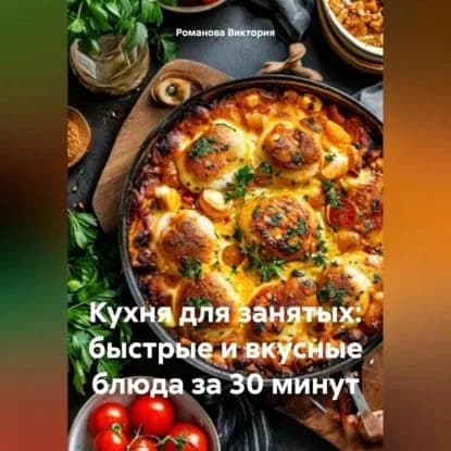 Кухня для занятых: быстрые и вкусные блюда за 30 минут | Романова Виктория Алексеевна | Электронная аудиокнига