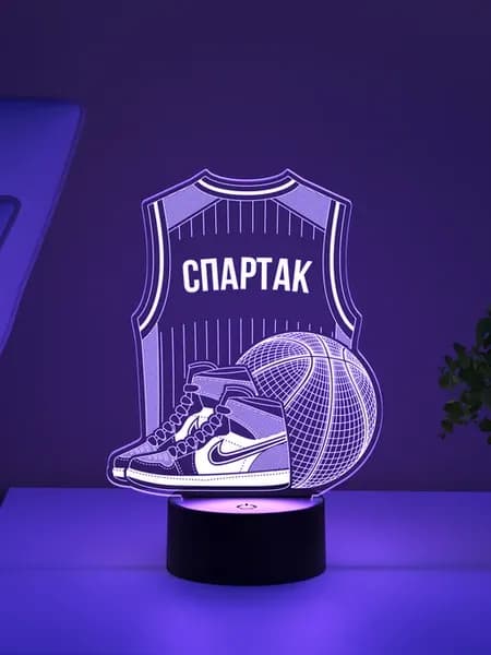 Ночник «Спартак - Баскетбольная форма»