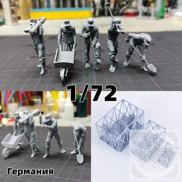 Cor 172 сборная модель солдат