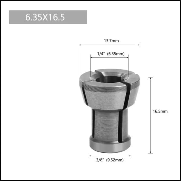 Фреза Цанга 6.35 x 16.5 мм