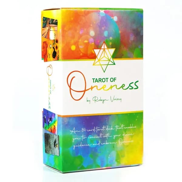 ТАРО OF ONENESS 84 КАРТЫ Оракульные карты для духовного единства, божественных подсказок, медитативной практики, предсказания