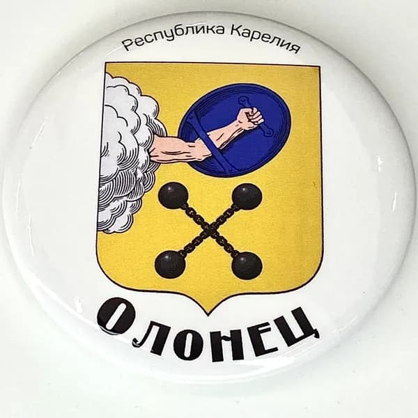 Магнит "Олонец герб"(Республика Карелия)