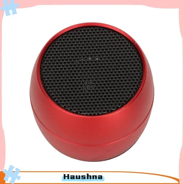 Мини-динамик Bluetooth красный
