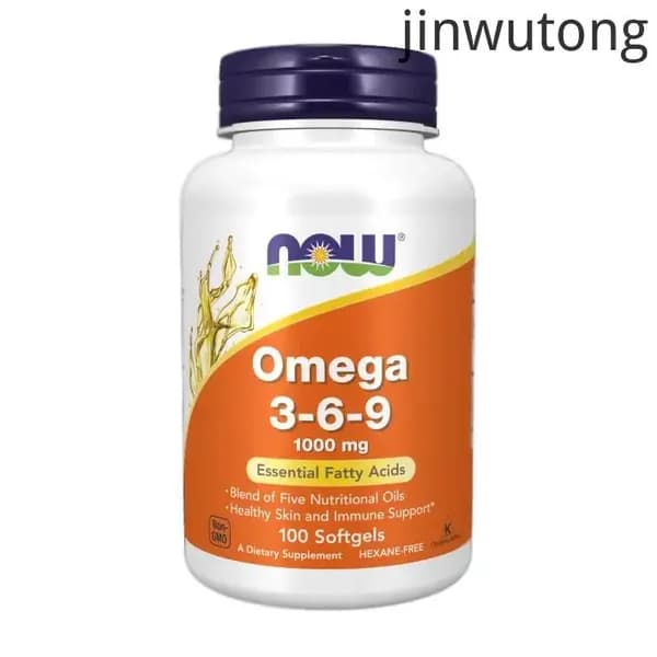 Омега 3-6-9 NOW Omega 3 6 9 1000 мг, 100 гелевых капсул