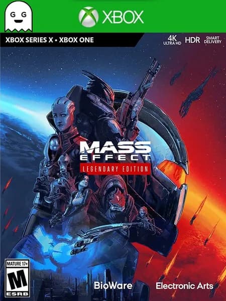 Игра Mass Effect Legendary Edition, цифровой ключ для Xbox One/Series X S, Русский язык