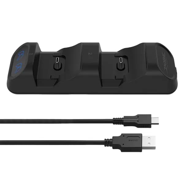 Универсальное зарядное устройство для геймпадов PS5, Switch Pro, Xbox X/S и Google Stadia (USB-C)