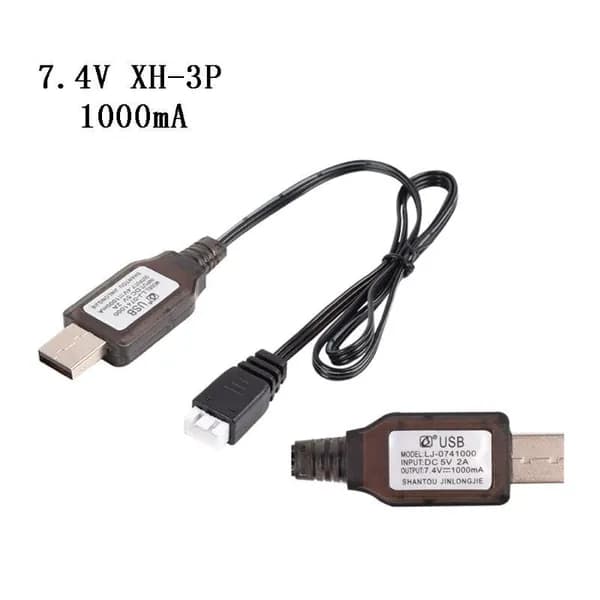 Зарядное устройство 7.4V XH-3P для Li-ion аккумуляторов, 1000mA