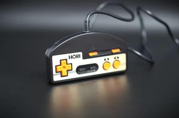 Контроллер Hori HJ-10 Controller Black Famicom