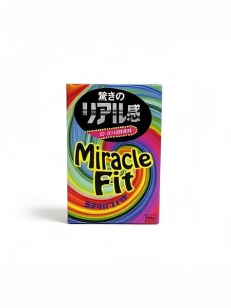 Презервативы японские Sagami Miracle Fit, 1 шт. Ультратонкие, реалистичная форма