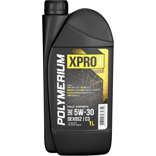 POLYMERIUM XPRO1 5W-30 Масло моторное, Синтетическое, 1 л