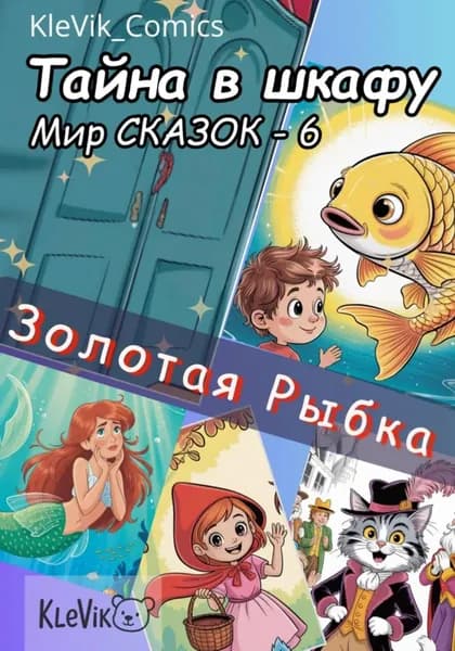 Тайна в шкафу. Мир сказок. Золотая Рыбка | KleVik_Comics | Электронная книга