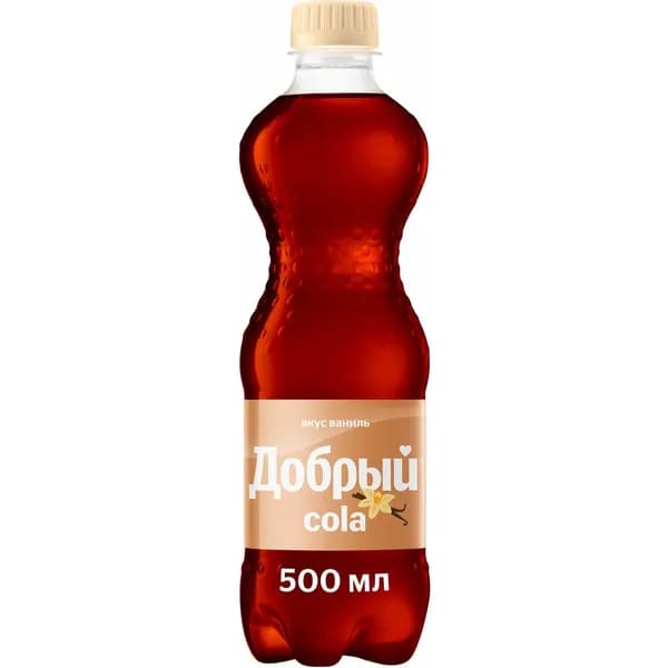 Газированный напиток Добрый Cola ваниль 500 мл