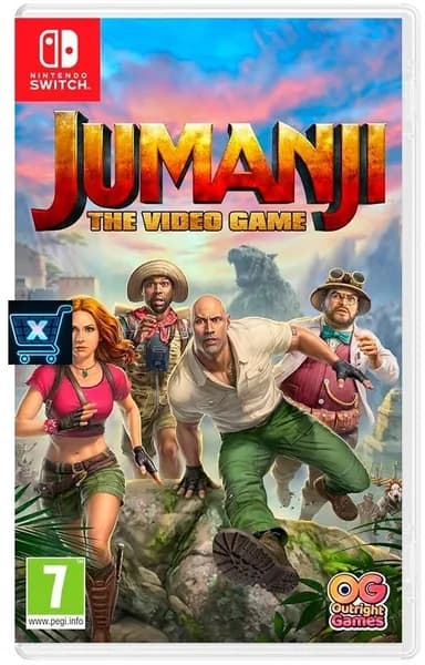 Игра Nintendo Switch: Джуманджи: Игра (Jumanji) (Картридж) (Nintendo Switch, Русские субтитры)