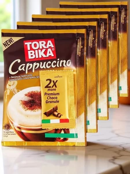 Torabika Кофе растворимый Порошковый 127.5г. 5шт.