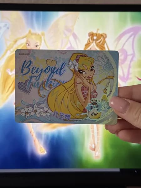Коллекционная карточка винкс Winx ранг CR духи Стелла 02 2025
