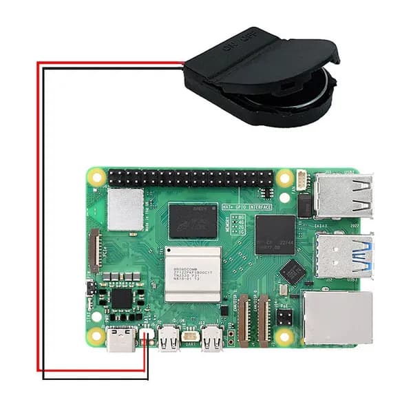 Модуль часов реального времени для Pi 5, поддержка автономной работы