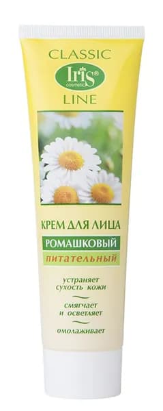 Крем для лица IRIS Ромашковый питательный 100мл