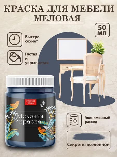 Меловая краска для мебели "Секреты вселенной" (50 мл)