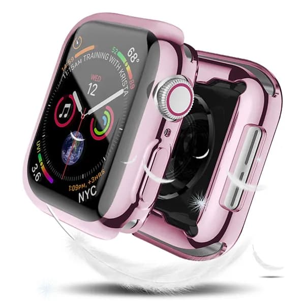 Силиконовый чехол Аксмаркет Full Protection 360 на Apple Watch 4/5/6/SE серии 40 mm