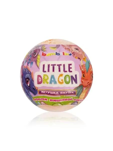 Шар для ванны с игрушкой внутри Little Dragon 130г