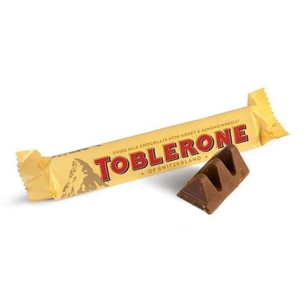 Шоколад KRAFT молочный "TOBLERONE" 50г