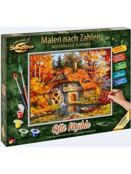 Schipper Malen nach Zahlen Alte Muhle 24 x 30 cm Набор для рисования