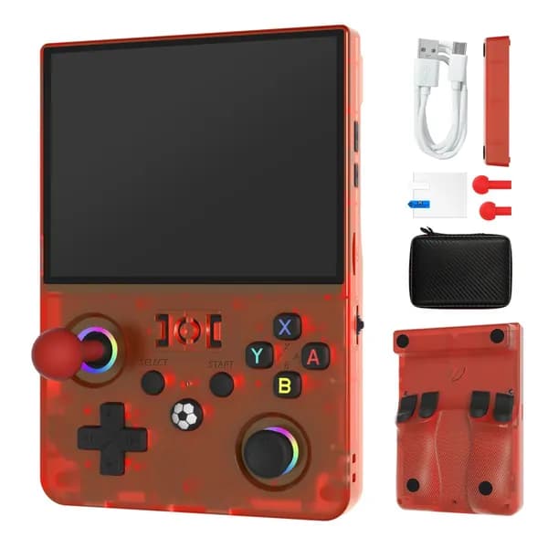 Портативная игровая консоль R36MAX2, 4,5 IPS, 128 ГБ встроенной памяти
