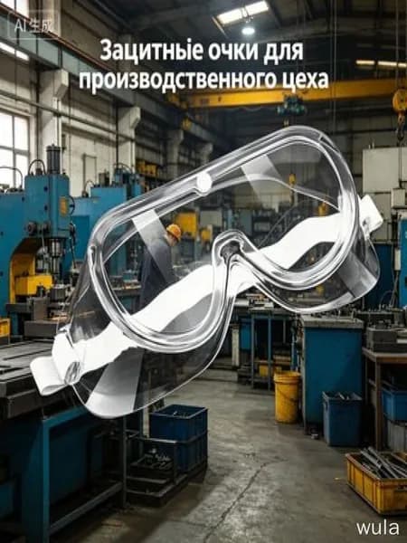 Регулируемые защитные очки, - Дуговая зеркальная поверхность