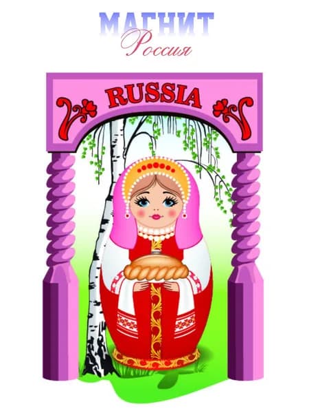 Магнит "Матрешка"