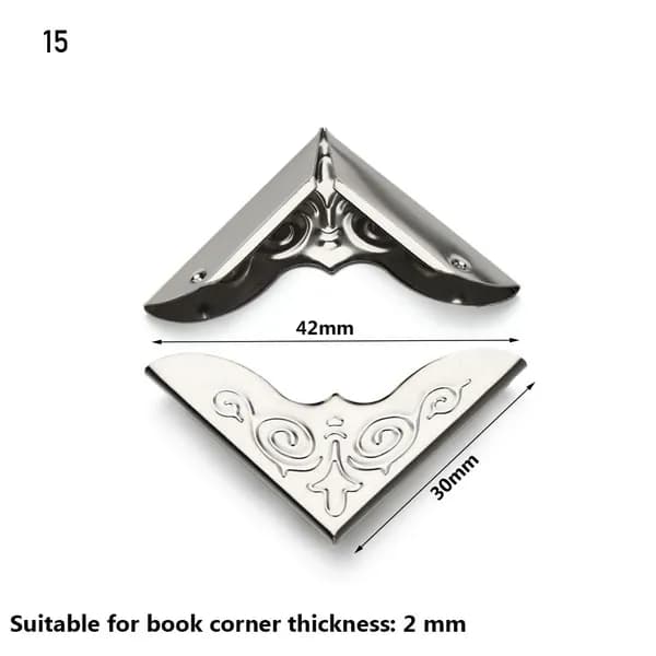 4Pcs Книжный уголок протектор
