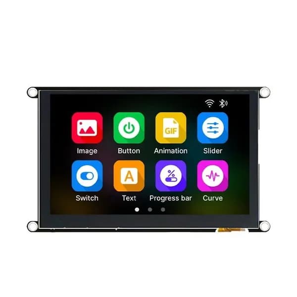 ESP32 IoT HMI 5" IPS LCD LVGL GUITION JC8048W550 Панель сенсорная